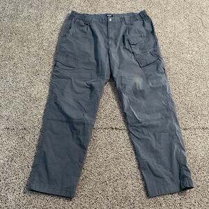 CQR Tactical Cargo Pants Men's 38 x 30 Water Resistant Ripstop Cargo Pants Gray‎